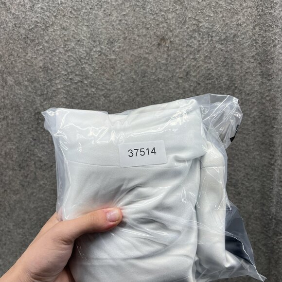 Alice + Olivia Blazer Womens 2 White Black Tuxedo Jacket Shawl Collar Satin - Picture 9 of 9